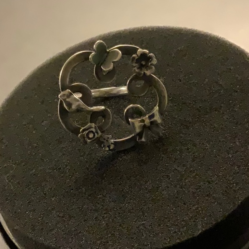 Tous Collage Silver Ring